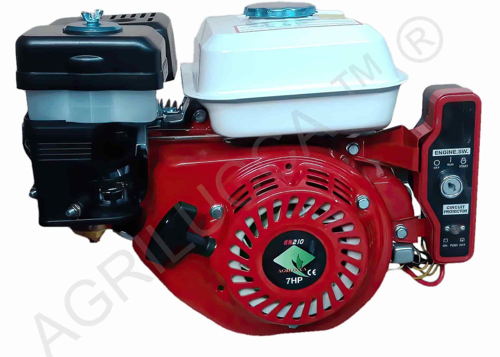 motore GN210 avvio elettrico puleggia batteria e filtro olio 2 alt=motore GN210 avvio elettrico puleggia batteria e filtro olio