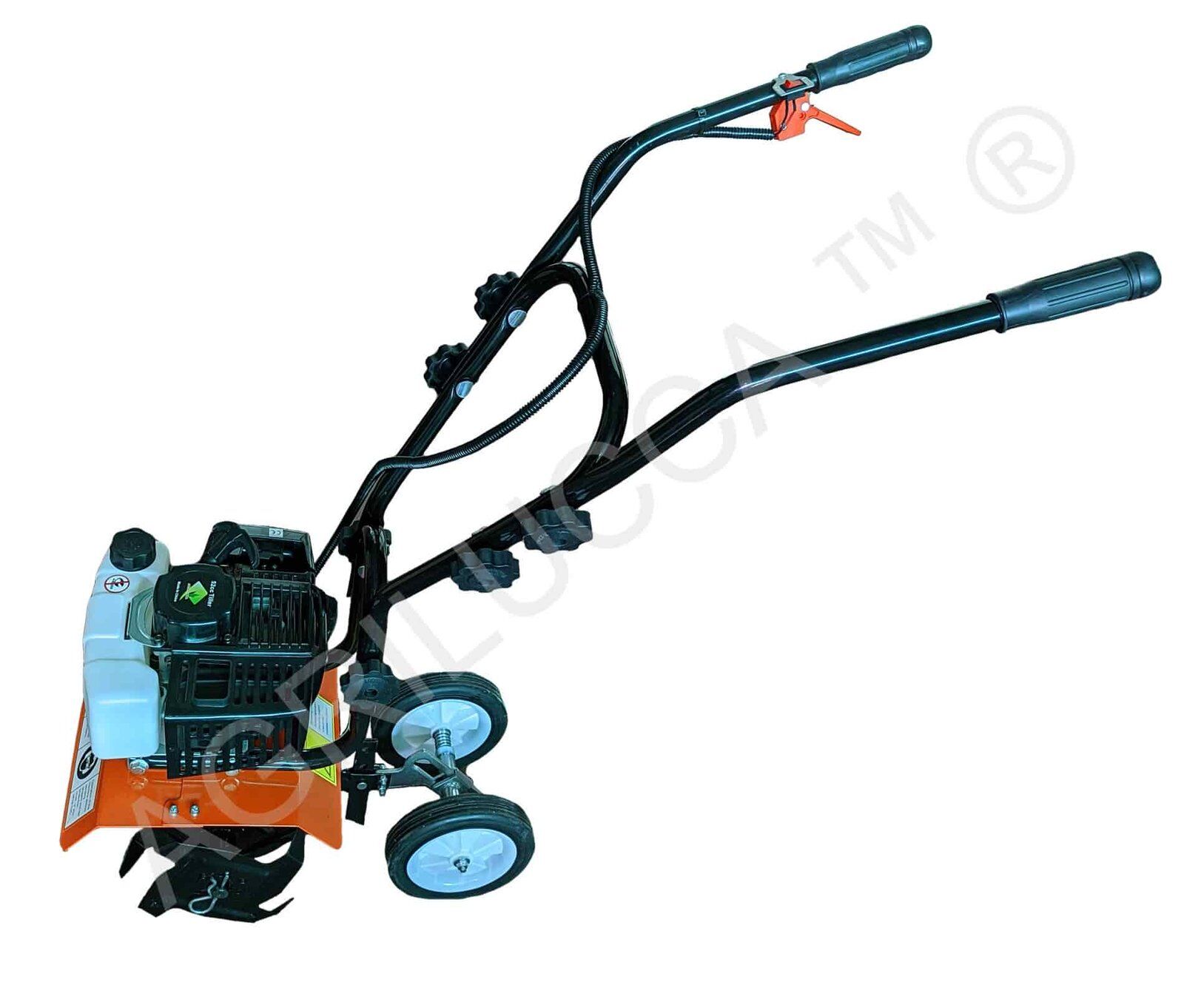 Motozappa 52 cc 2 tempi HT-CT1001 7 alt=Motozappa 52 cc 2 tempi HT-CT1001 lato sinistro