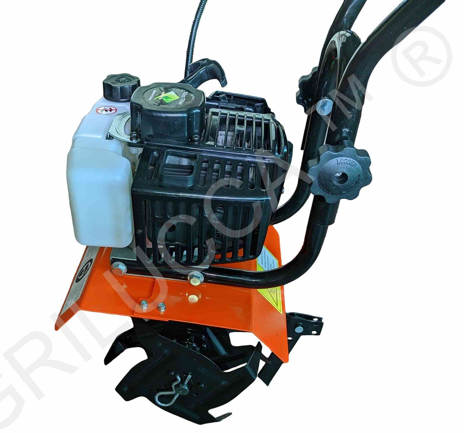 Motozappa 52 cc 2 tempi HT-CT1001 8 alt=Motozappa 52 cc 2 tempi HT-CT1001 vista motore